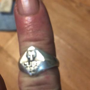 Cub Scout ring silver